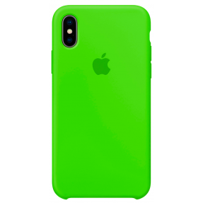 Чохол Silicone Case iPhone Xs Max (салатовий)
