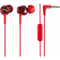 Вакуумні навушники-гарнітура Sony MDR-EX250AP (Red)