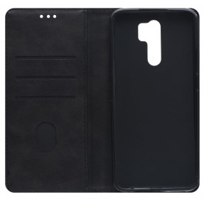Книга Business Leather Xiaomi Redmi 9 (чорний)
