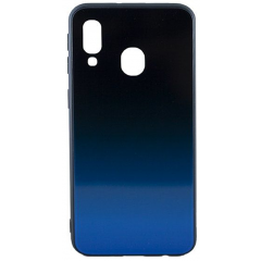 Чохол Glass Case Gradient Samsung Galaxy A80 (Blue Abyss)