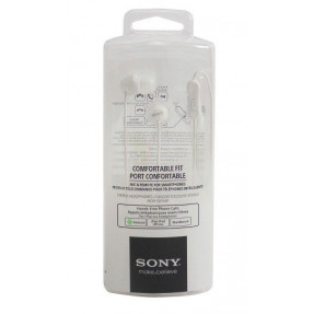 Вакуумні навушники-гарнітура Sony EX-15AP Original (White)