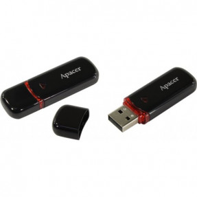 Флешка USB Apacer AH333 64Gb (Black)