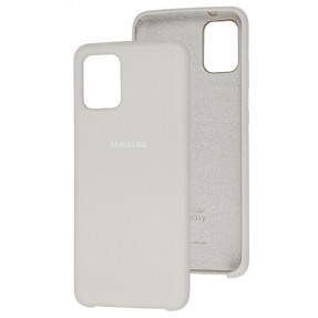 Чохол Silky Samsung Galaxy A41 (сірий)