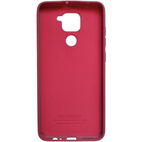 Чохол Silicone Case Xiaomi Redmi Note 9 (червоний)