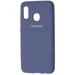 Чохол Silicone Case Samsung Galaxy A20/A30 (сірий)