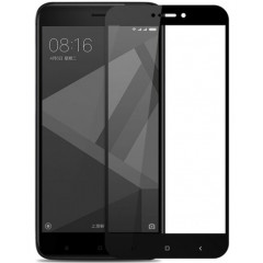 Скло Xiaomi Redmi 4x (5D Black) 0.33mm