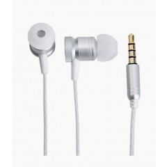 Вакуумні навушники-гарнітура Konfulon INA8 (Silver)