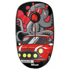 Trust SKETCH SILENT WL MOUSE[RED]