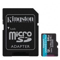 Kingston Canvas Go! Plus microSD[SDCG3/64GB]
