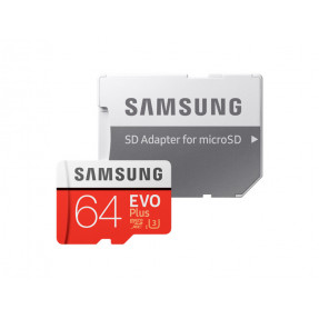 Samsung EVO Plus microSD C10 UHS-I[MB-MC64HA/RU]