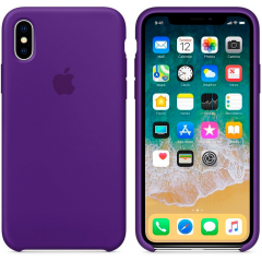 Чохол Silicone Case iPhone XR (фіолетовий)