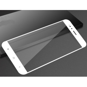 Захисне скло для Xiaomi Mi A1/Mi 5x (3D White) 0.33mm