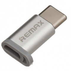 Адаптер Remax RA-USB1 Micro USB Type-C (Silver)