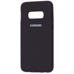 Чохол Silicone Case Samsung S10e (чорний)