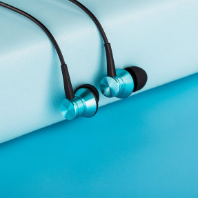 Вакуумні навушники-гарнітура 1More Piston Fit (E1009-Blue)