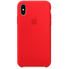 Чохол Silicone Case iPhone X/Xs (червоний)