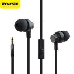 Вакуумні навушники-гарнітура Awei ES-Q910i (чорний)