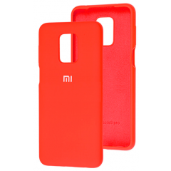 Чехол Silicone Case Xiaomi Redmi Note 9s/9 Pro (красный)