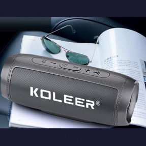 Bluetooth колонка Koleer S1000 (Black)