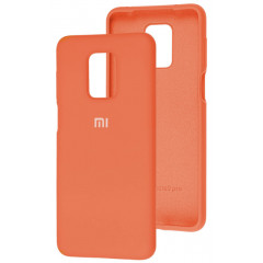 Чехол Silicone Case Xiaomi Redmi Note 9s/9 Pro (оранжевый)