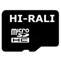 Карта пам'яті Hi-Rali microSD 4gb (4cl) 