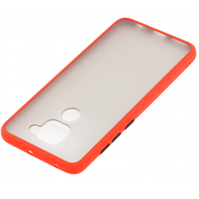 Чохол LikGus Maxshield матовий Xiaomi Redmi Note 9 (червоний)