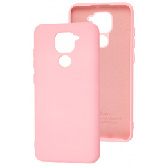 Чехол Silicone Case Xiaomi Redmi Note 9 (розовый)
