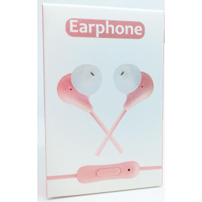 Вакуумні навушники гарнітура Earphone TZ / Q9 (Pink)