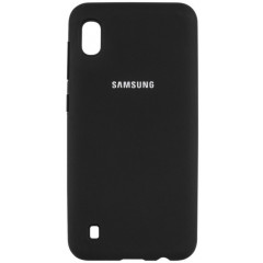 Чохол Silicone Case Samsung A10 (чорний)