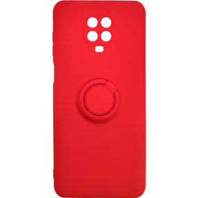 Чохол Ring Color Xiaomi Redmi Note 9s/9 Pro (червоний)