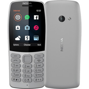 Nokia 210 Dual SIM (Grey) TA-1139