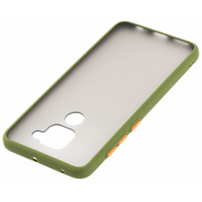 Чохол LikGus Maxshield матовий Xiaomi Redmi Note 9 (зелений)