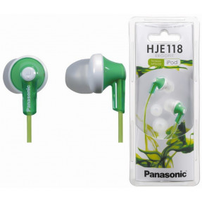 Вакуумні навушники Panasonic RP-HJE118GU-G (Green)