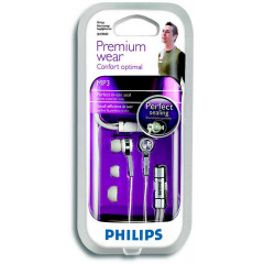 Вакуумні навушники-гарнітура Philips SHE9600 / 97 (Black)