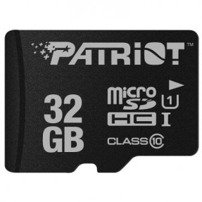 Карта пам'яті Patriot Micro SD 32gb (10cl) 80 Mb / s + Adapter