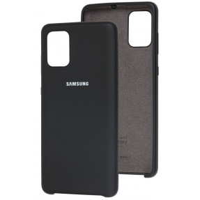 Чохол Silky Samsung Galaxy A71 (чорний)