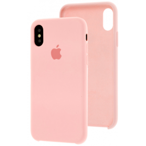 Чохол Silicone Case iPhone Xs Max (світло-рожевий)