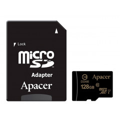 Карта пам'яті Apacer micro-SDXC 128 GB (10cl) + SD adapter