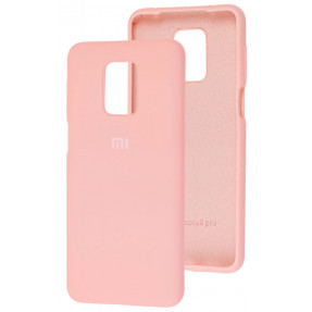 Чохол Silicone Case Xiaomi Redmi Note 9s/9 Pro (рожевий)