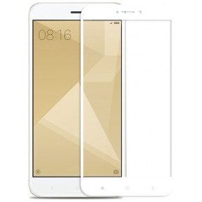 Захисне скло Xiaomi Redmi 4x (5D White) 0.33mm