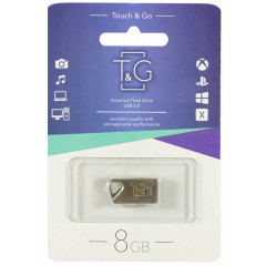 Флешка USB T&G 109 Metal 8Gb (Silver) TG109-8G
