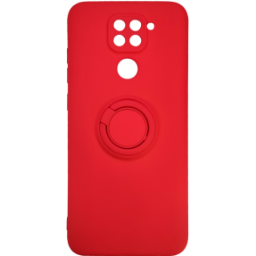 Чохол Ring Color Xiaomi Redmi Note 9 (червоний)