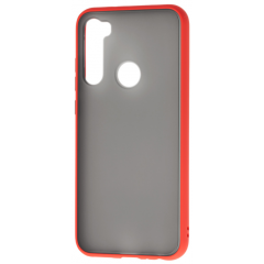 Чохол LikGus Maxshield матовий Xiaomi Redmi Note 8 (червоний)
