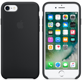 Чохол Silicone Case iPhone 7/8/SE 2020 (чорний)