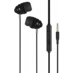 Вакуумні навушники-гарнітура JoyRoom JR-EL112 (чорний)
