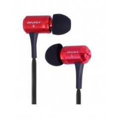 Вакуумні навушники Awei ES100i (червоний)