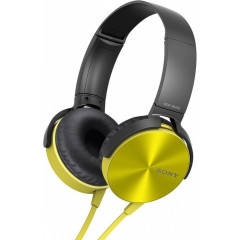 Навушники-гарнітура Sony MDR-XB450AP (Yellow)