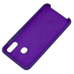 Чохол Silky Samsung Galaxy A20/A30 (фіолетовий)