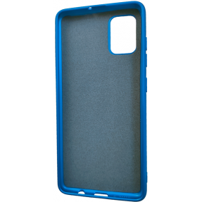 Чохол Silicone Case Lite Samsung Galaxy A51 (синій)