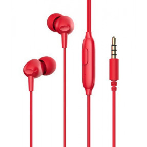 Вакуумні навушники-гарнітура Havit HV-E48P (Red)